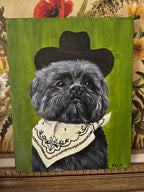 Custom Pet Portrait (Rectangle)