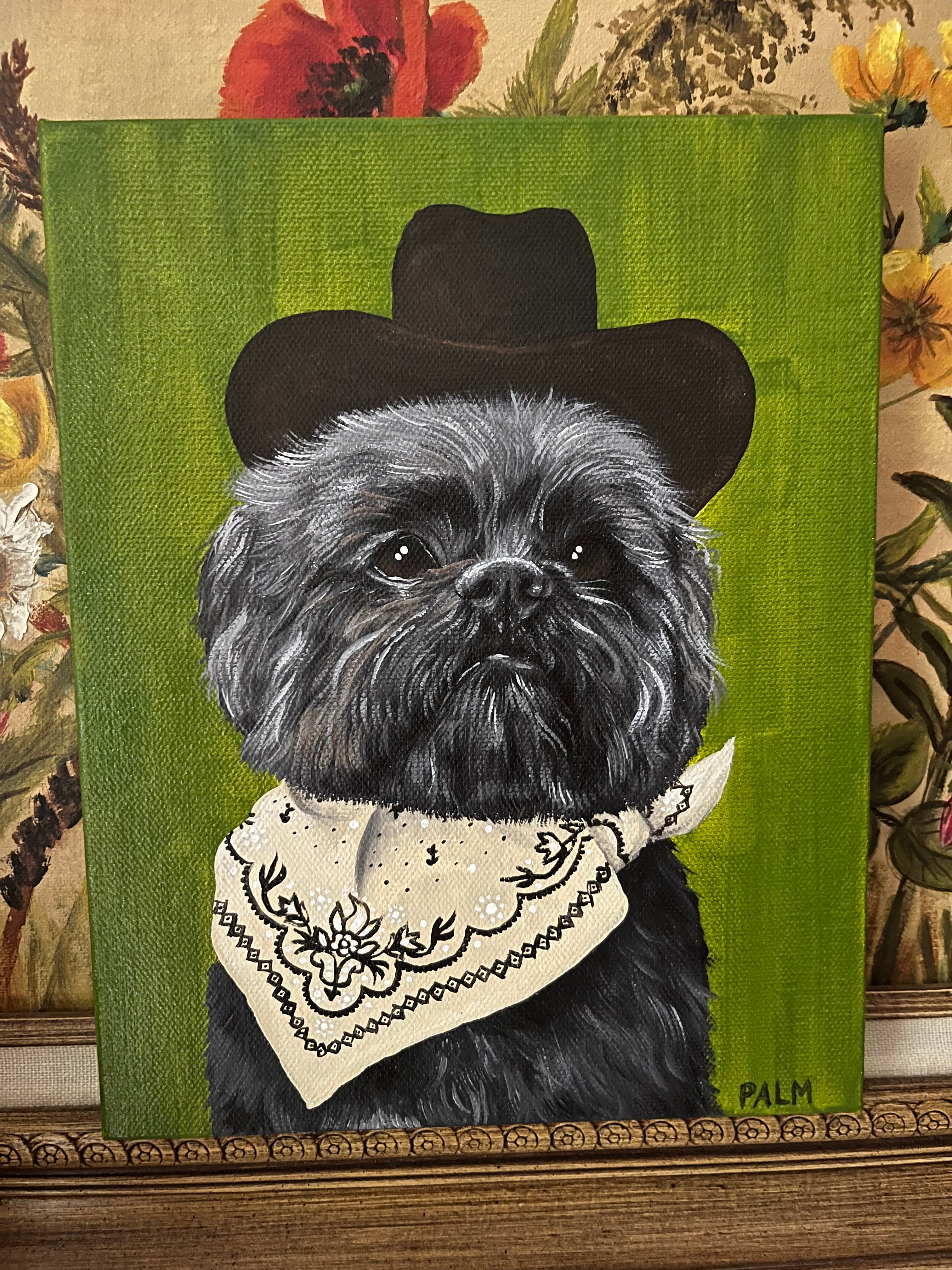 Custom Pet Portrait (Rectangle)