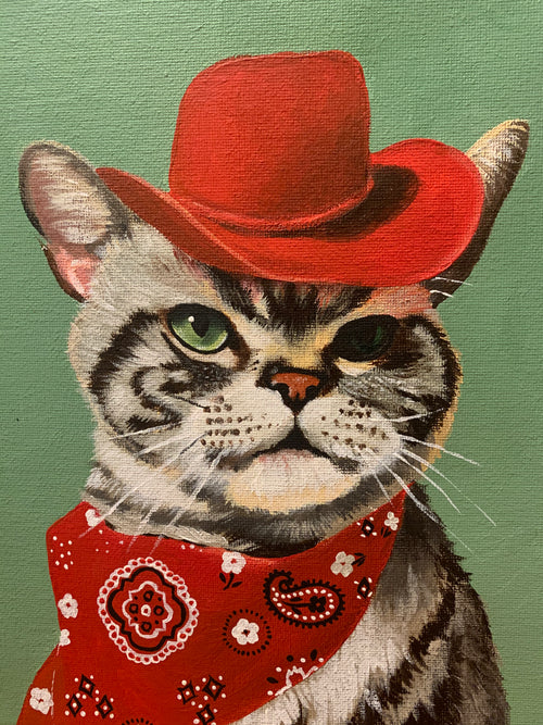 Custom Pet Portrait (Rectangle)