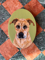 Custom Pet Portrait (Oval)