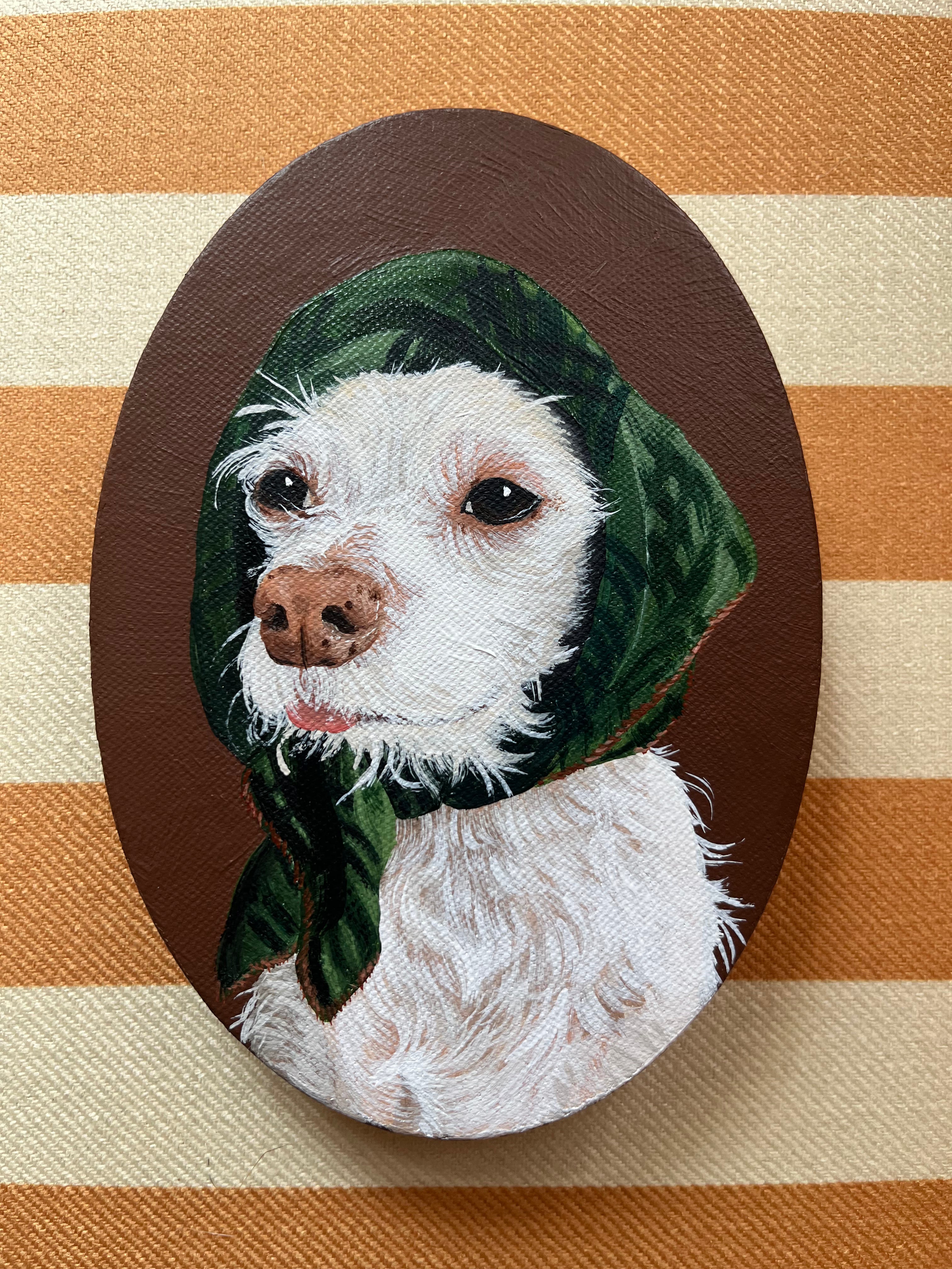 Custom Pet Portrait (Oval)